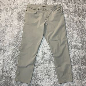 lululemon abc 5 pocket pants warpstreme 36x30